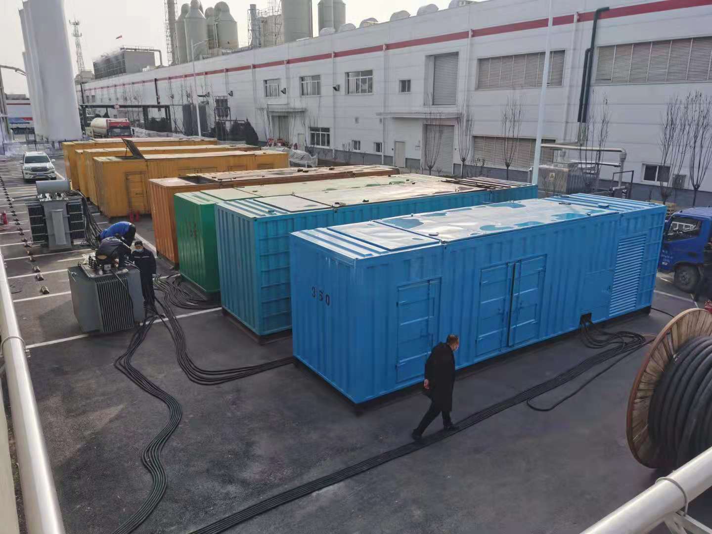 马山出租发电机-柴油发电机组三相采用什么接法